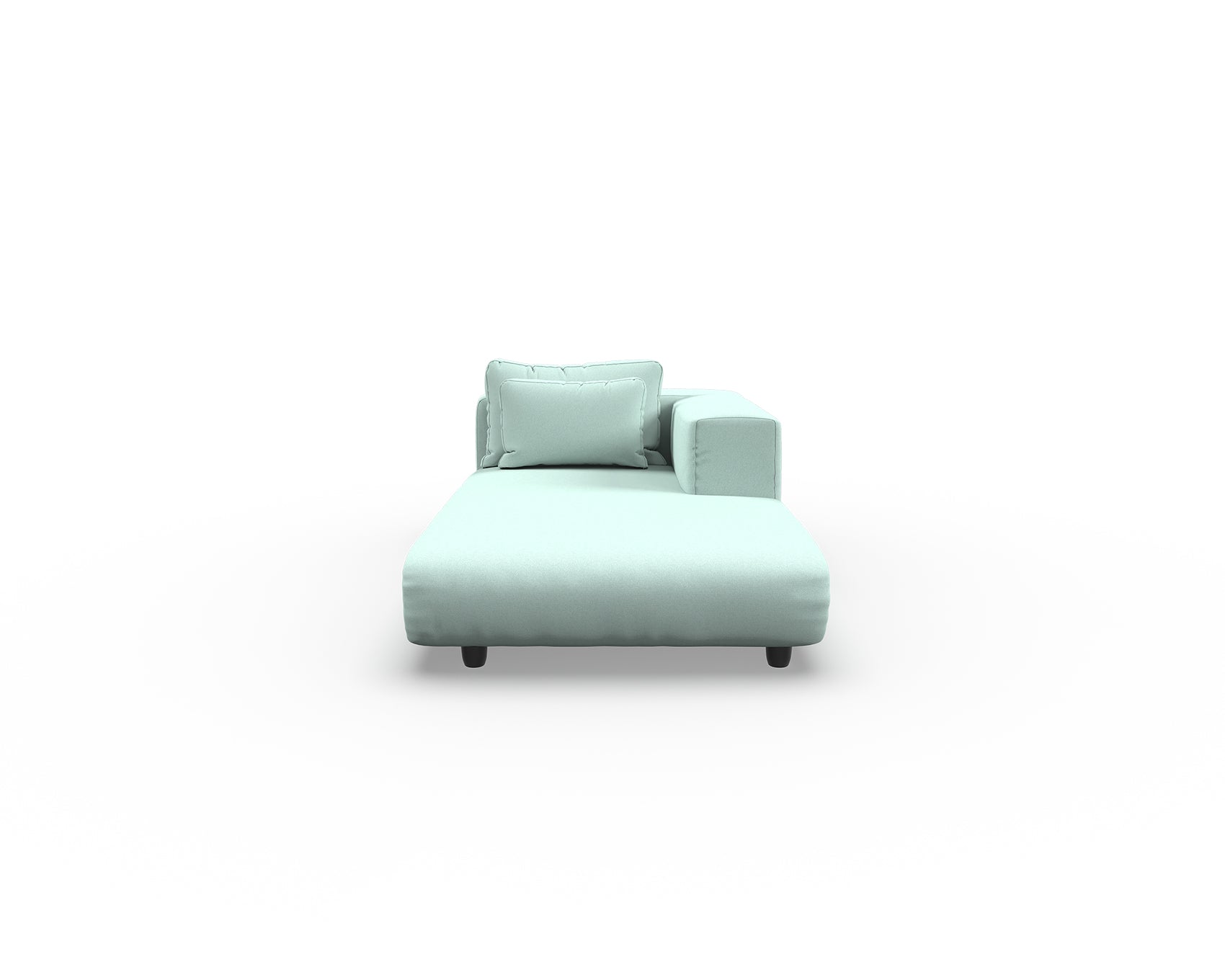 Plum Sofa Right Chaise (XL)